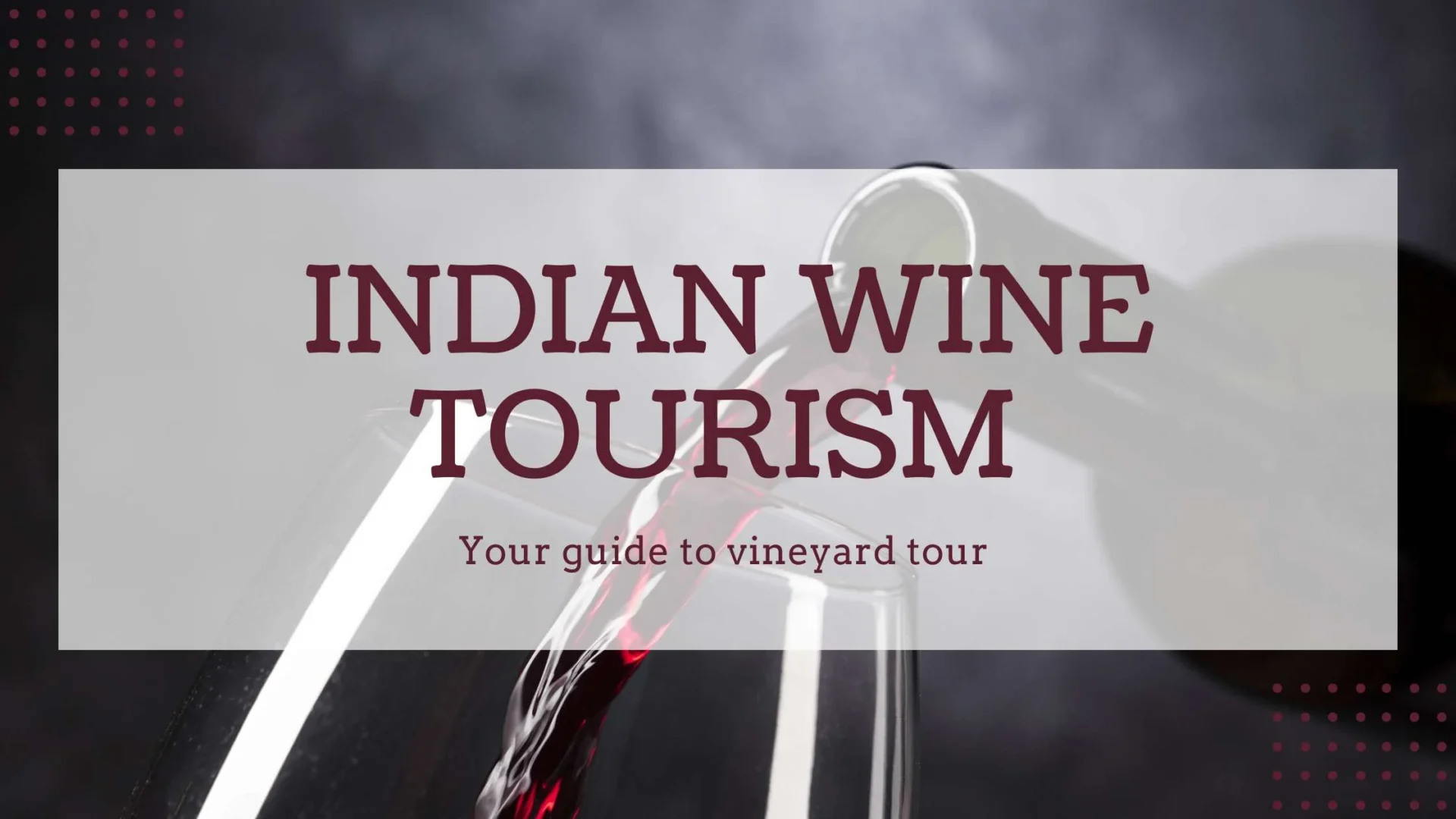 Indian wine tour