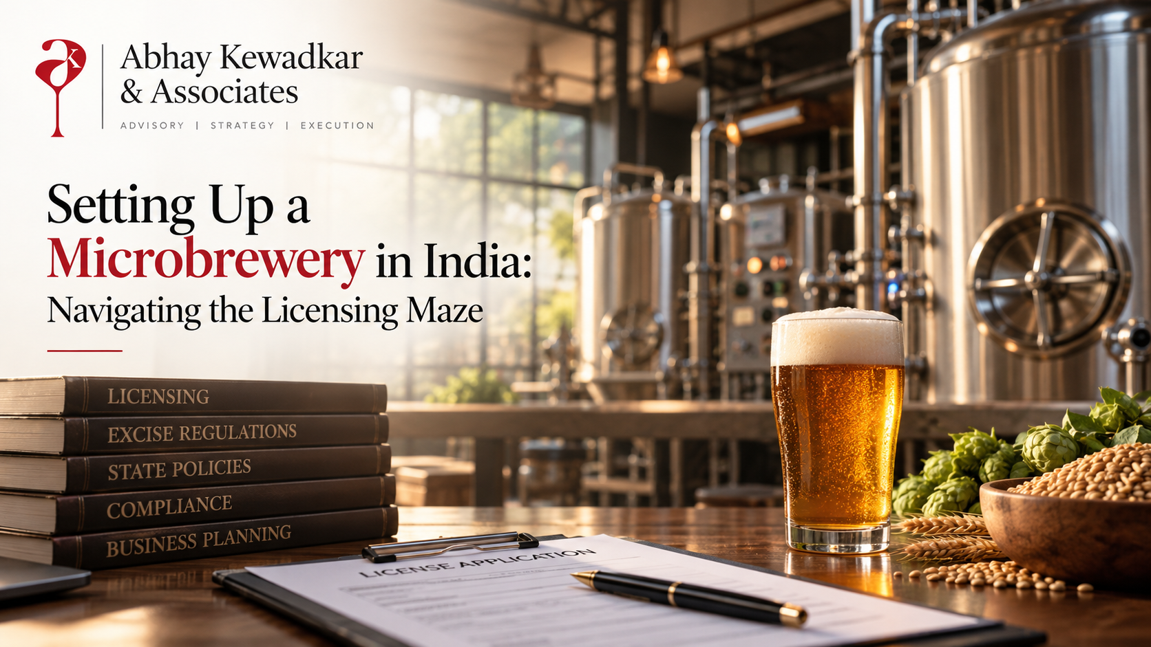 Setting Up a Microbrewery in India: Navigating the Licensing Maze